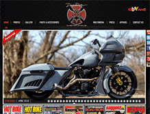 Tablet Screenshot of ddcustomcycle.com